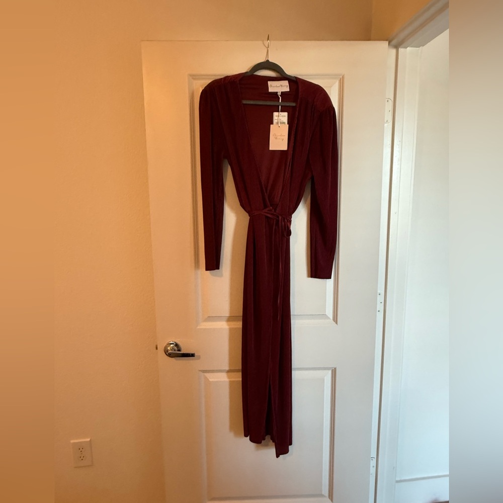 Charles Henry Formal Dress Burgundy NWT
